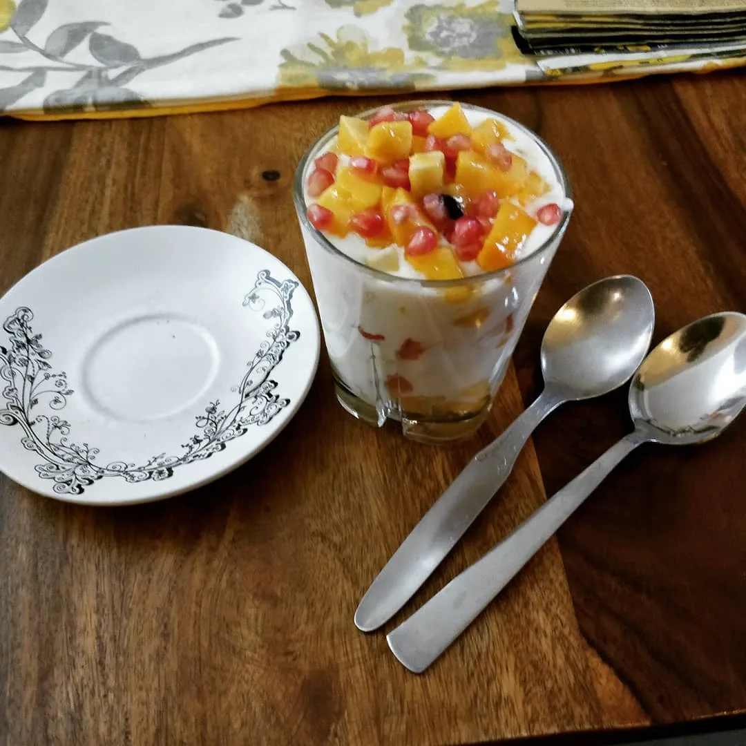 At the Café #Deyzor in #Kaza, junior had the delectable #muesli with #fruits and #yogurt.

We had a lot more food there, that I did not take pictures of. Excellent food, excellent 