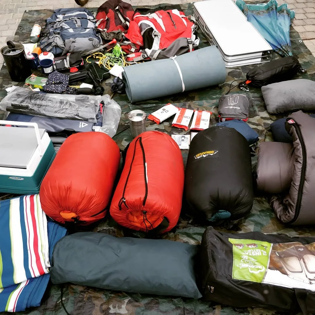 Here is the gear we will be taking with us to #Kaza #HimachalPradesh. Suggestions on what else to include or exclude are very welcome.

#camping #campinggear #vanlife #backpacking 