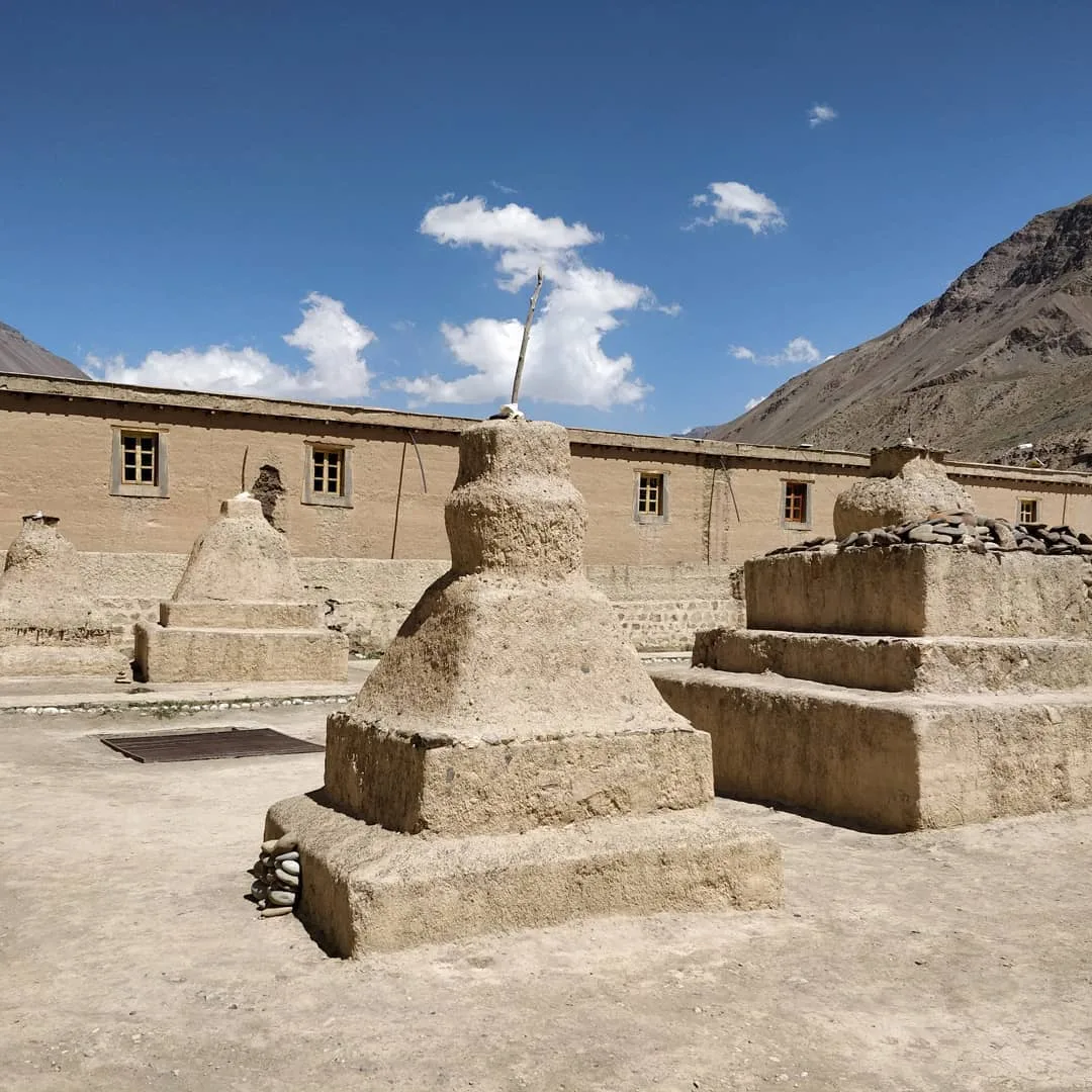 Some pics from the #Tabo #monastery. We experienced the monastery and left #Tabo yesterday (Thursday) afternoon. By the evening we had reached #Kaza. We spent our evening in the mo