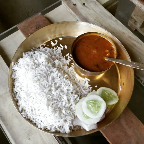 Yes yes, at some point we will start cooking our own food. Till then we enjoy local cuisine in a #traditional #thali.

#