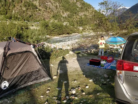 And the #camp is up before the sun went down.

We are super excited. And we are missing a bunch of little things. No car