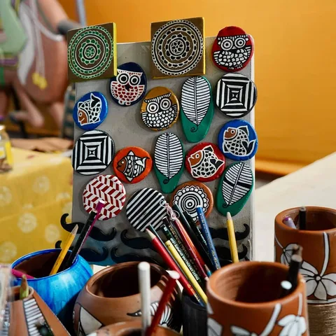 #artisans #craft #handmadeinindia #craftexhibition #conscious #designers #ecofriendly #sustainable #slowliving #theartof