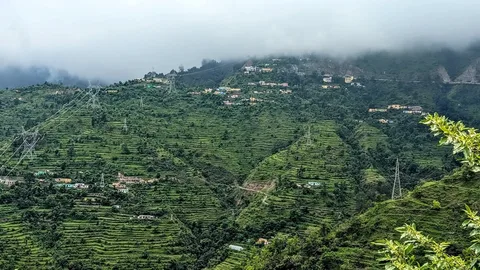 Don't go into the #mountains in the #monsoons, they said. We've been driving through #clouds and the #rain for hours now