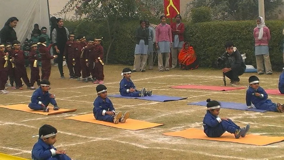 Yoga with naughty expressions