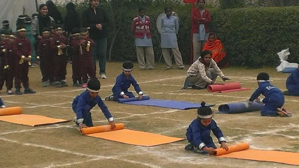 Yoga with naughty expressions