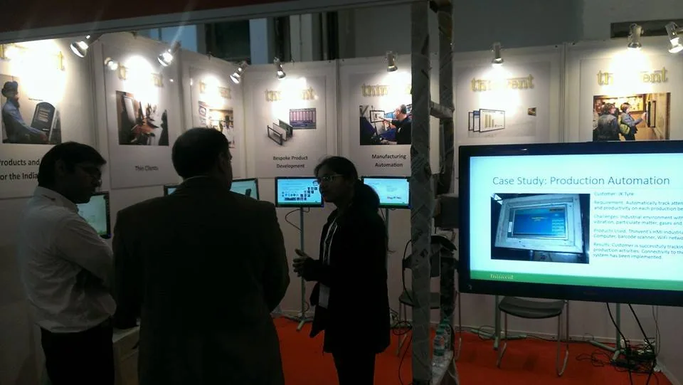 Day 1 at Convergence India, Pragati Maidan, New Delhi. Delighted with the response.