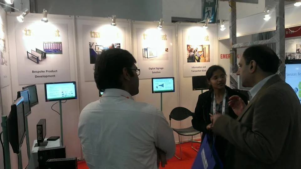 Day 1 at Convergence India, Pragati Maidan, New Delhi. Delighted with the response.