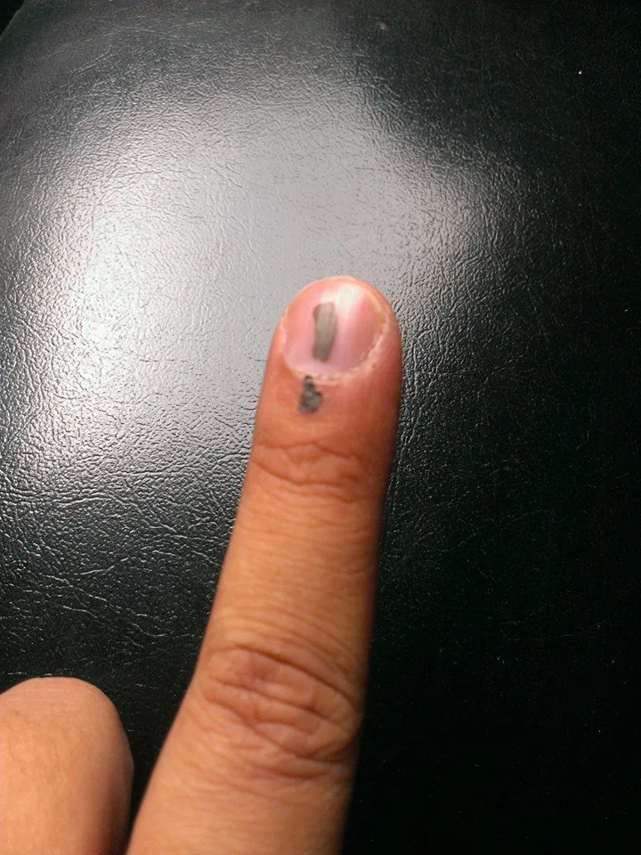 The mark of democracy starts looking weird in a few days...