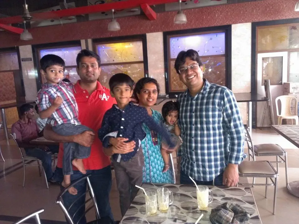 Caught up with Marian and Rajesh after ten years. Such lovely kids.