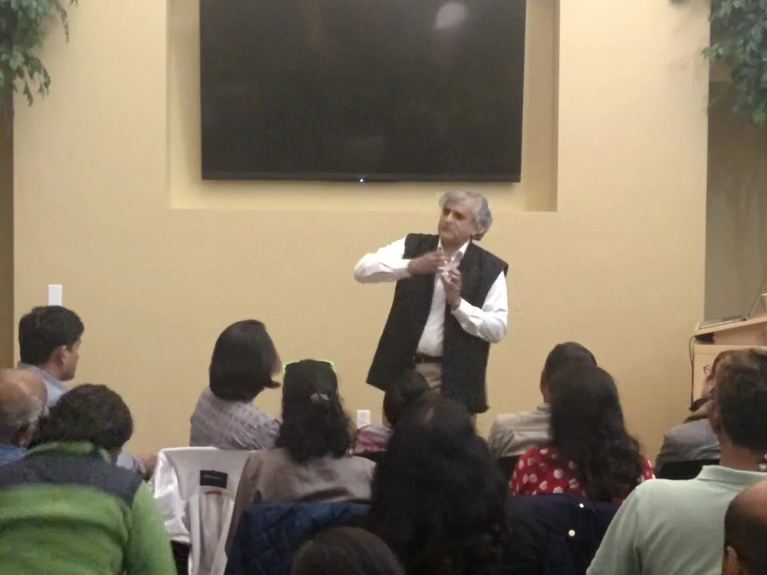 An enlightening evening with Sainath Sahib.