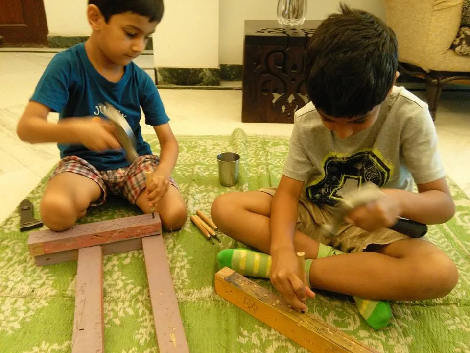 Craftsmen at work