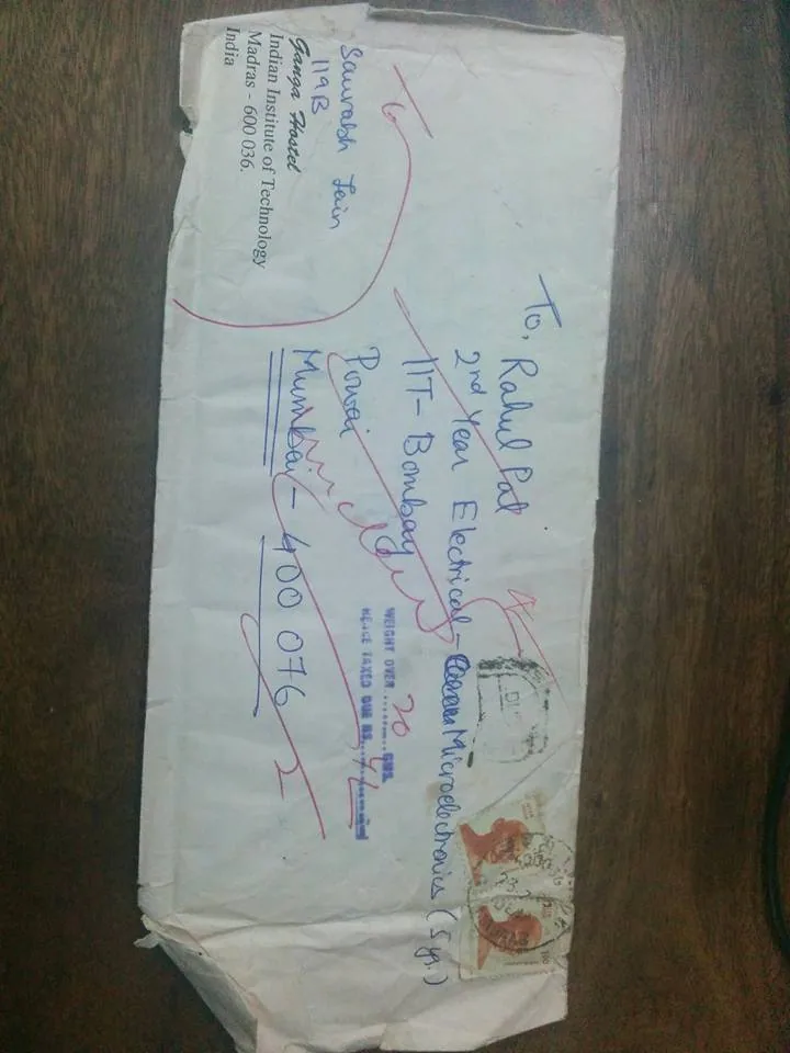 Rahul Pal, this belongs to you. Would you like me to send it over. It would only be eighteen years late.