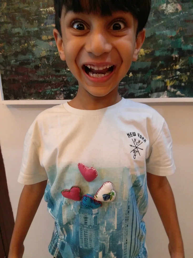 Tharanath, the kids loved the buttons with all their heart. They look forward to meeting you soon.