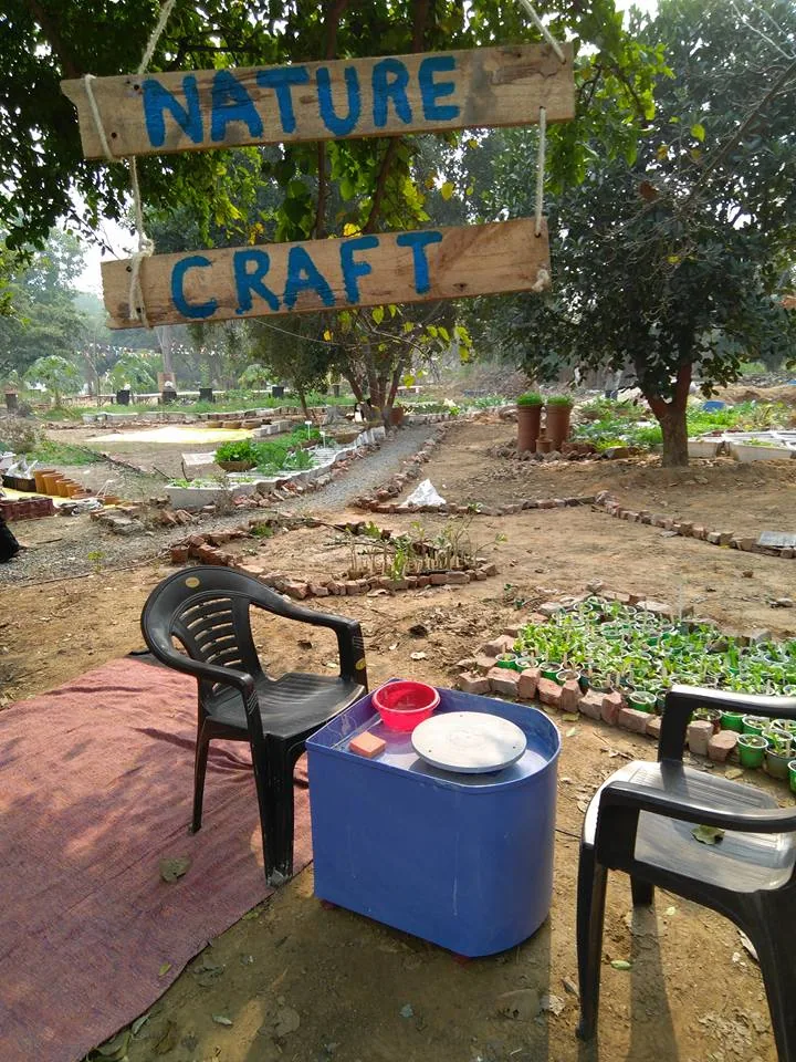 What an amazing place, right within Delhi. And such a wonderful workshop covering everything from planting, composting, 