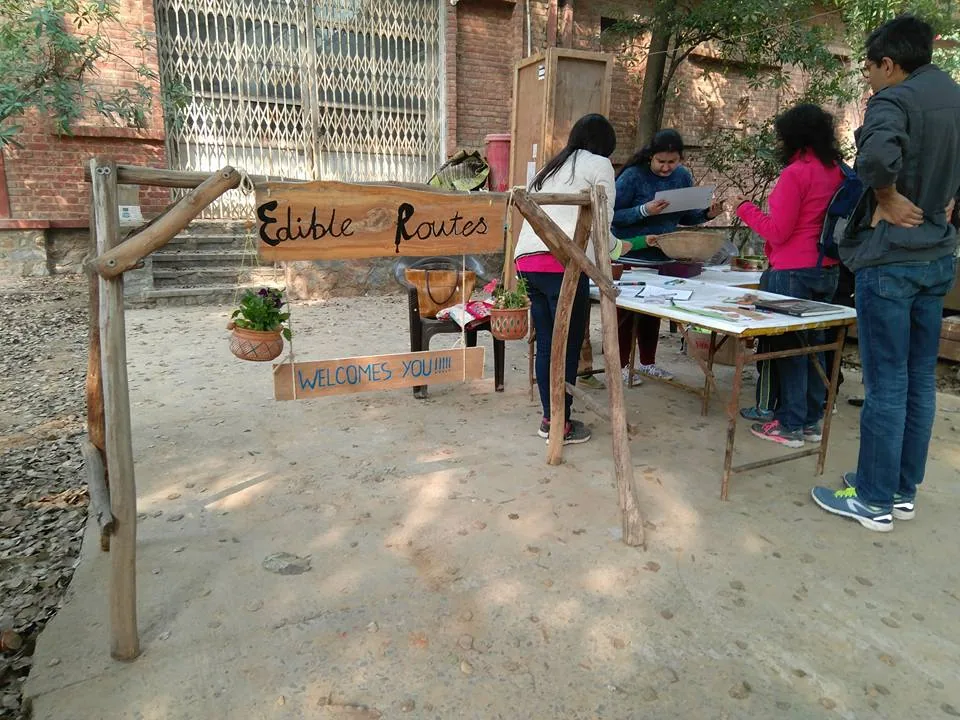 What an amazing place, right within Delhi. And such a wonderful workshop covering everything from planting, composting, 