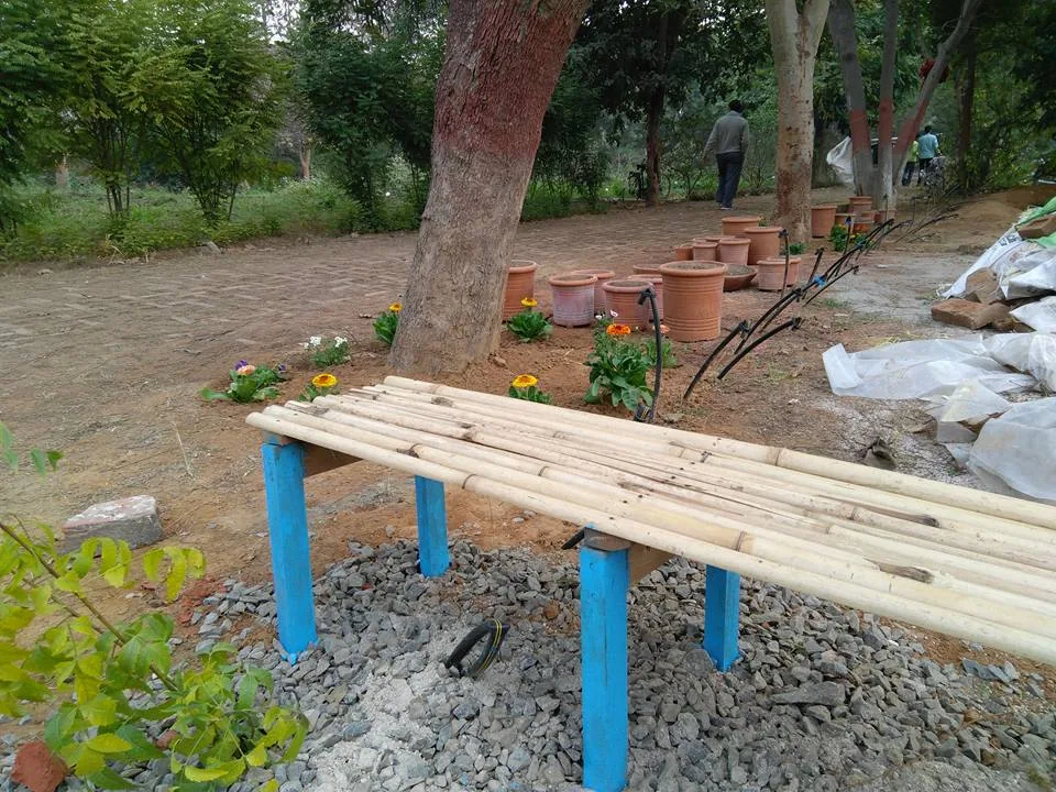 What an amazing place, right within Delhi. And such a wonderful workshop covering everything from planting, composting, 