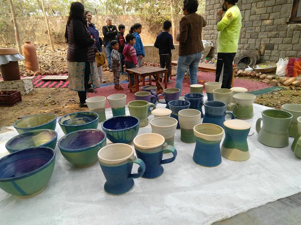 What an amazing place, right within Delhi. And such a wonderful workshop covering everything from planting, composting, 