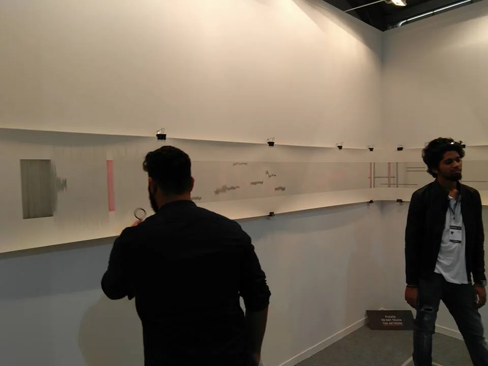 Hemant, totally expect you to not show up for your own exhibit. Parul, that is such excruciating detail. Kudos, guys.