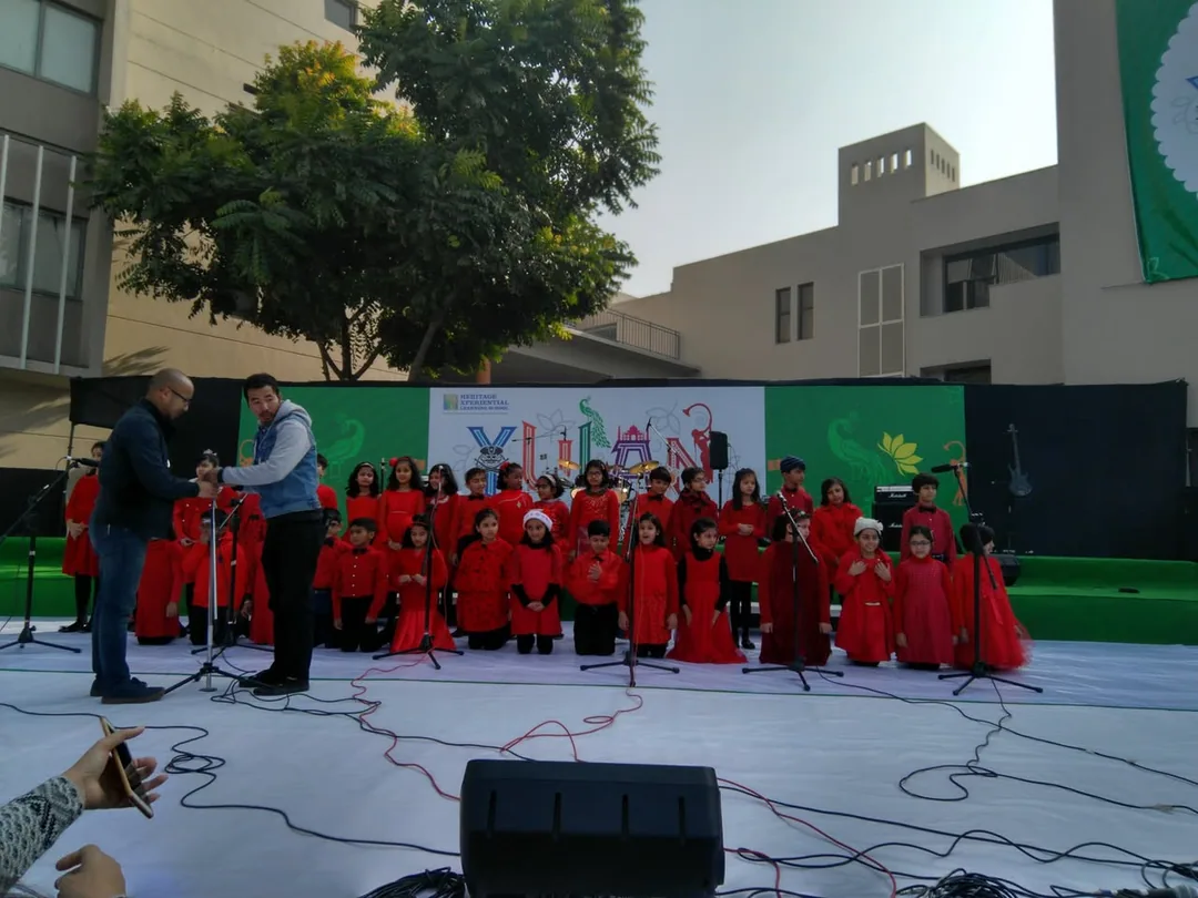 Fever couldn't keep the little fighter from showing up and performing. The show must go on!
