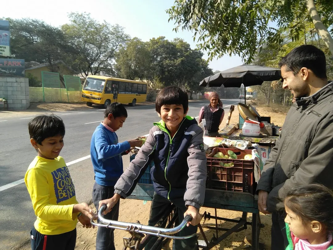 A fun morning at Sultanpur