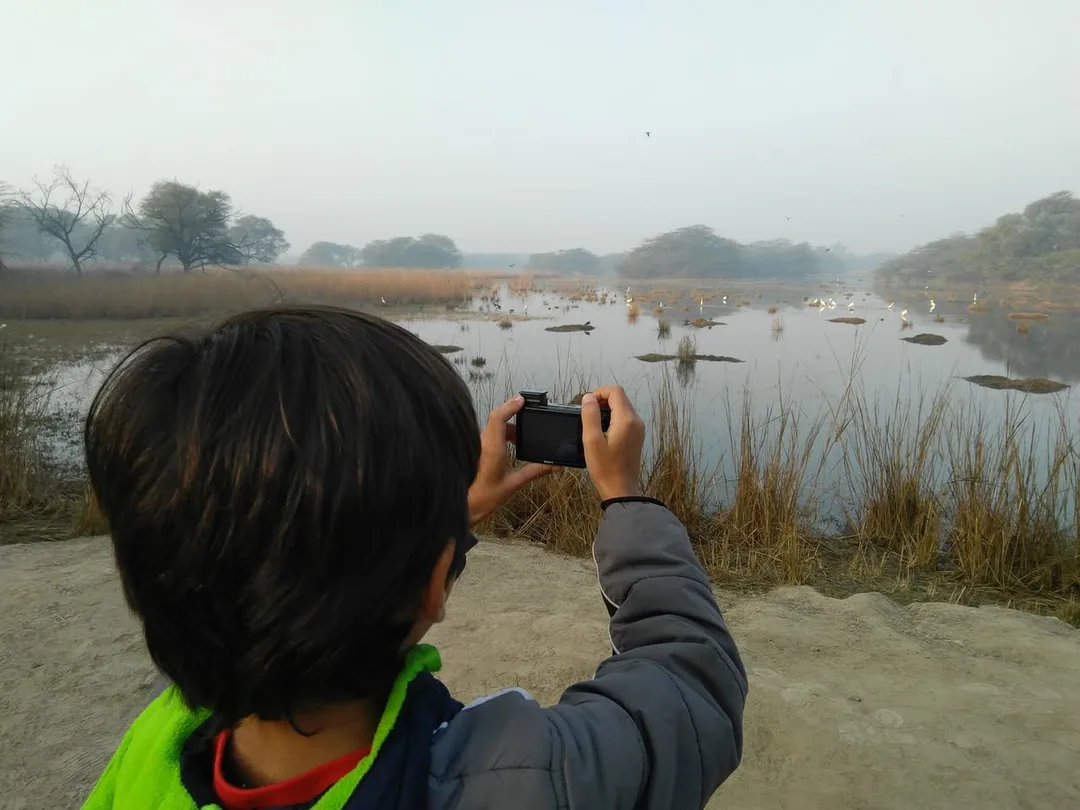 A fun morning at Sultanpur