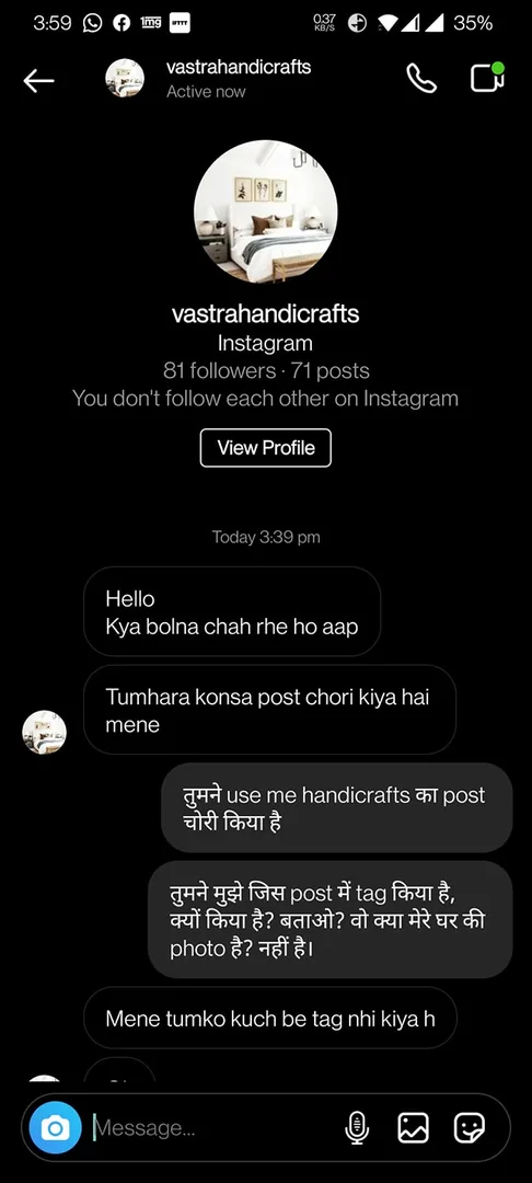 For every original artist trying to do something unique and different in India, there are a hundred thieves copying thei