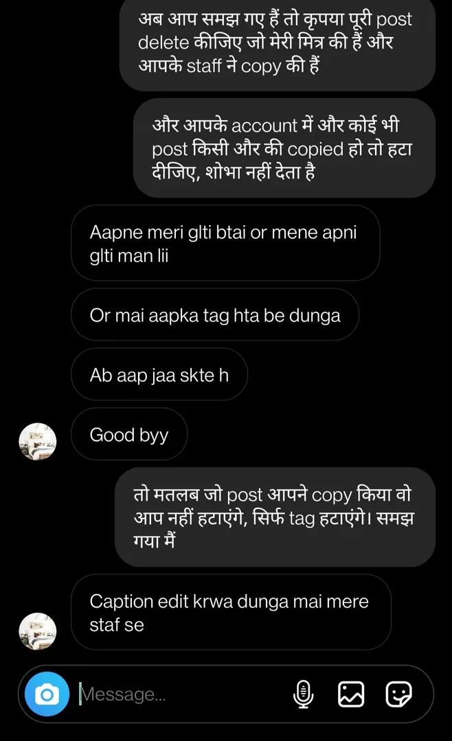For every original artist trying to do something unique and different in India, there are a hundred thieves copying thei