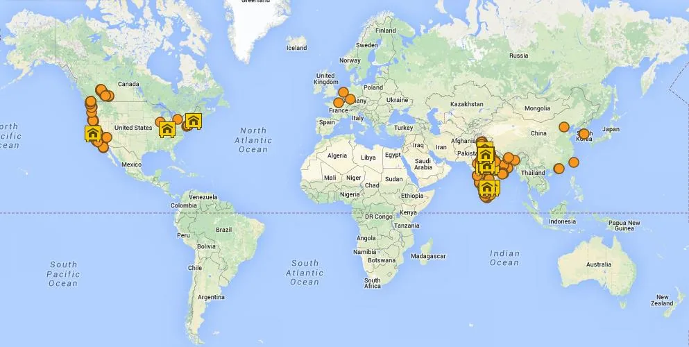 So much to left to see... so little time...

The blue boxes are what I'd like to visit in the immediate future... 2014-2