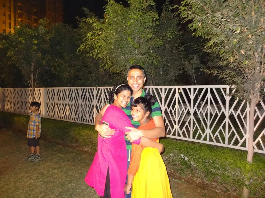 Diwali made awesome by Mr. Venkat Rolla's enthusiasm and Rama's firecracker stash