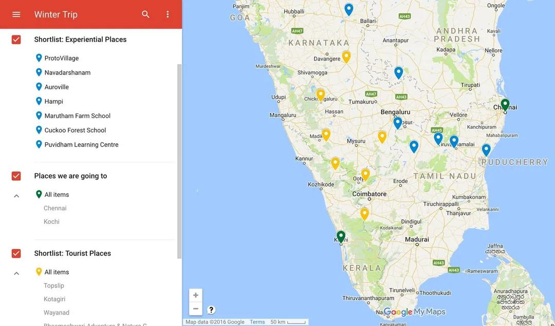 The things we waste our time on...

I am planning the kids' winter vacation trip, and can't decide between listing Hampi