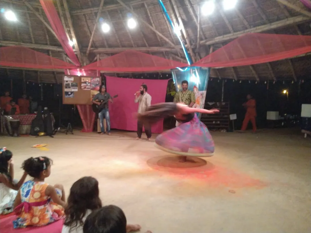 Goldy rocking the audience with bham bole nath