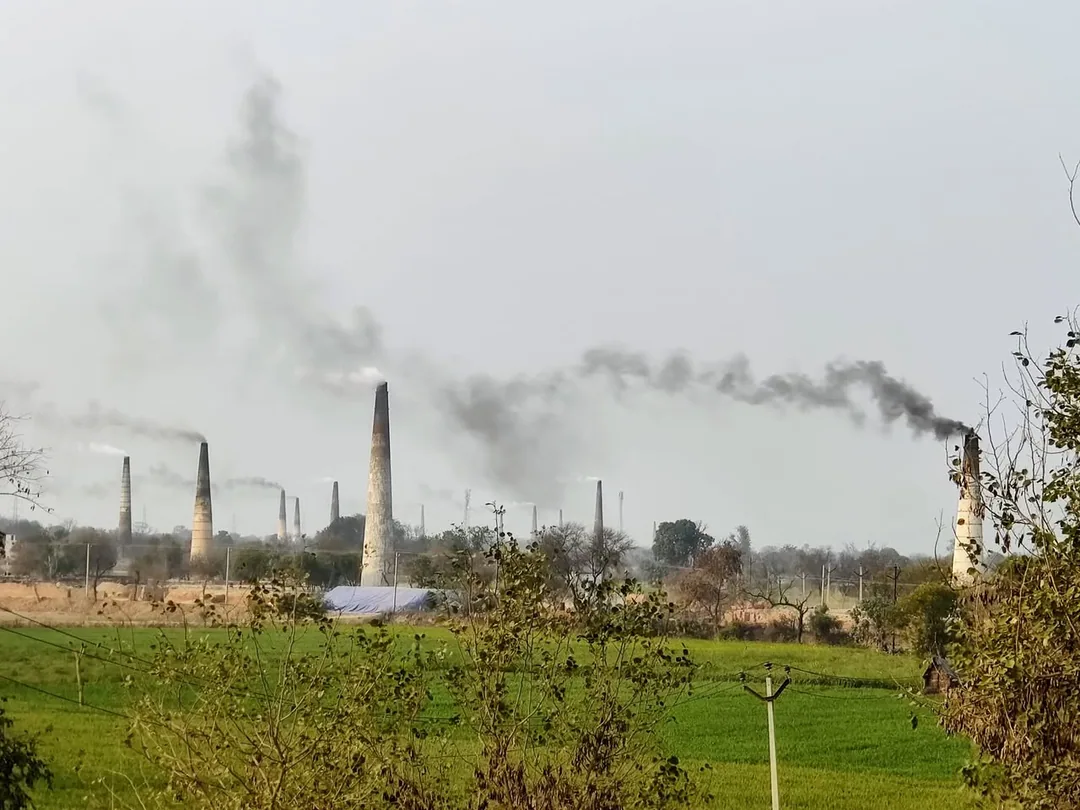 All along the landscape of rural UP, you can see smokestacks belching acrid smoke into the sky. Precious top soil is bei