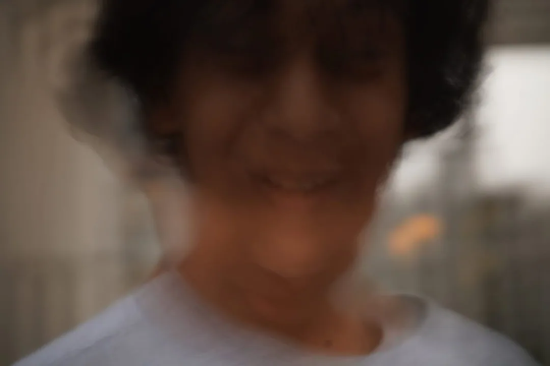 When the kids experiment with the camera.