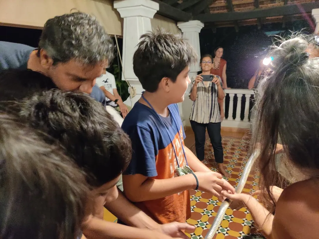 This album celebrates the childlike curiosity of Vijay Sharma.