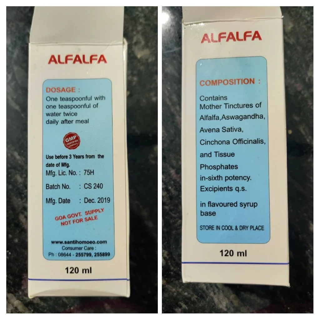 Yesterday I was ranting about how slow the ICMR is. Now handle this. This cough syrup was handed out (for free) to a fri