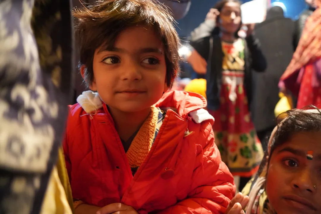 The kids of Shaheen Bagh. Cute and cuddly.